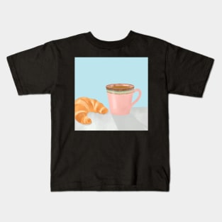 Sunday morning coffee Kids T-Shirt